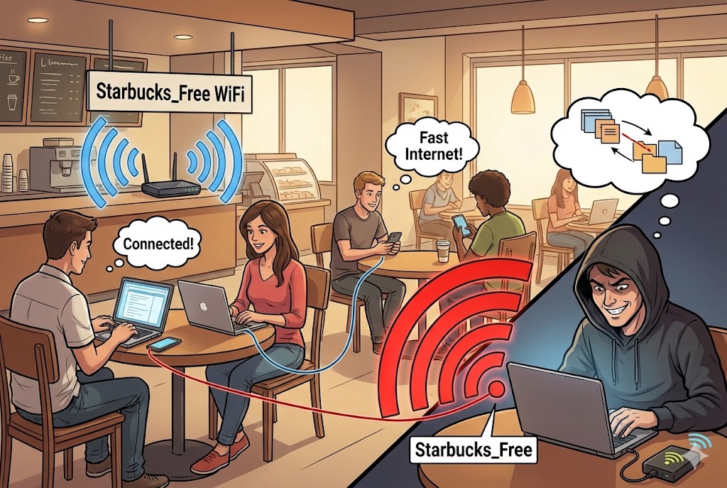 Evil Twin WiFi Attack