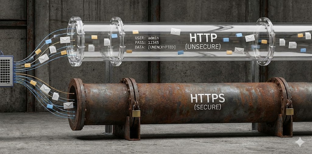 HTTP vs HTTPS Encryption