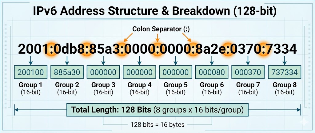 IPv6 Address Format