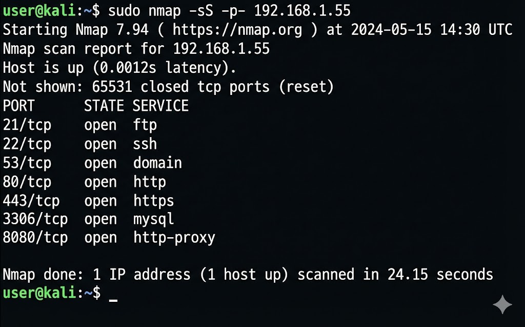 Nmap Scan Output