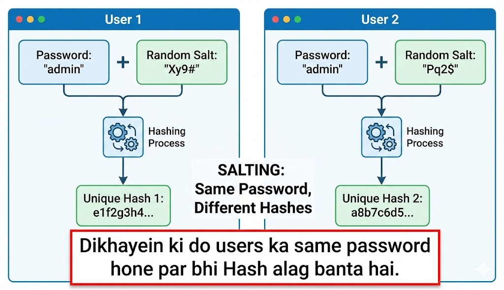 Password Salting Explained