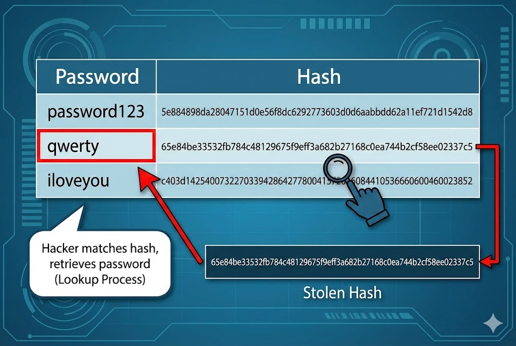Rainbow Table Concept