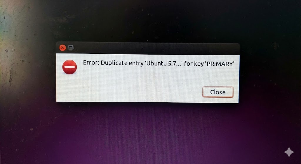 SQL Error Version Leak