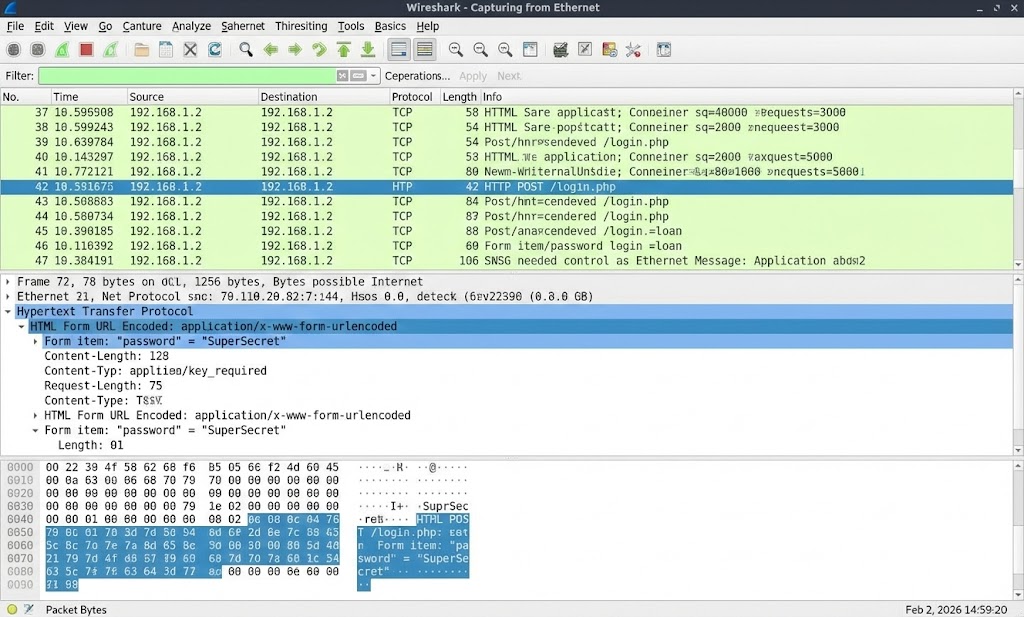 Wireshark HTTP Capture