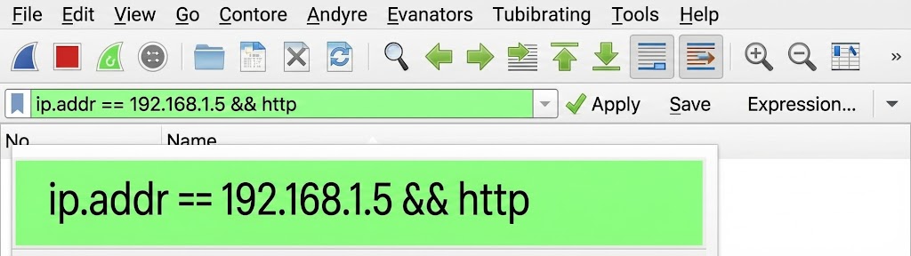 Wireshark Display Filters