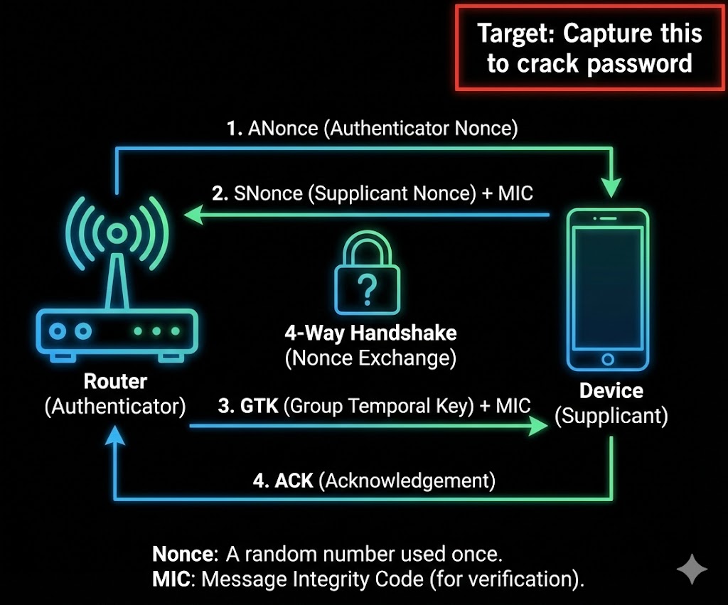 WPA2 4-Way Handshake